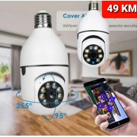 PTZ kamera sijalica E27 Rotirajuca WiFi kamera